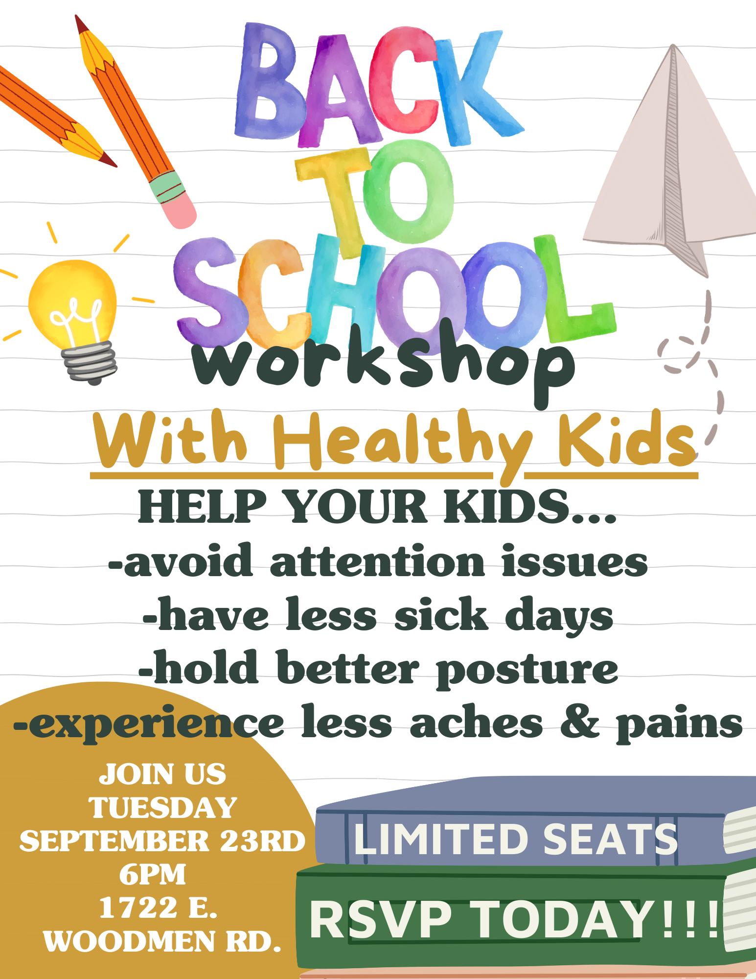 Back to School Workshop