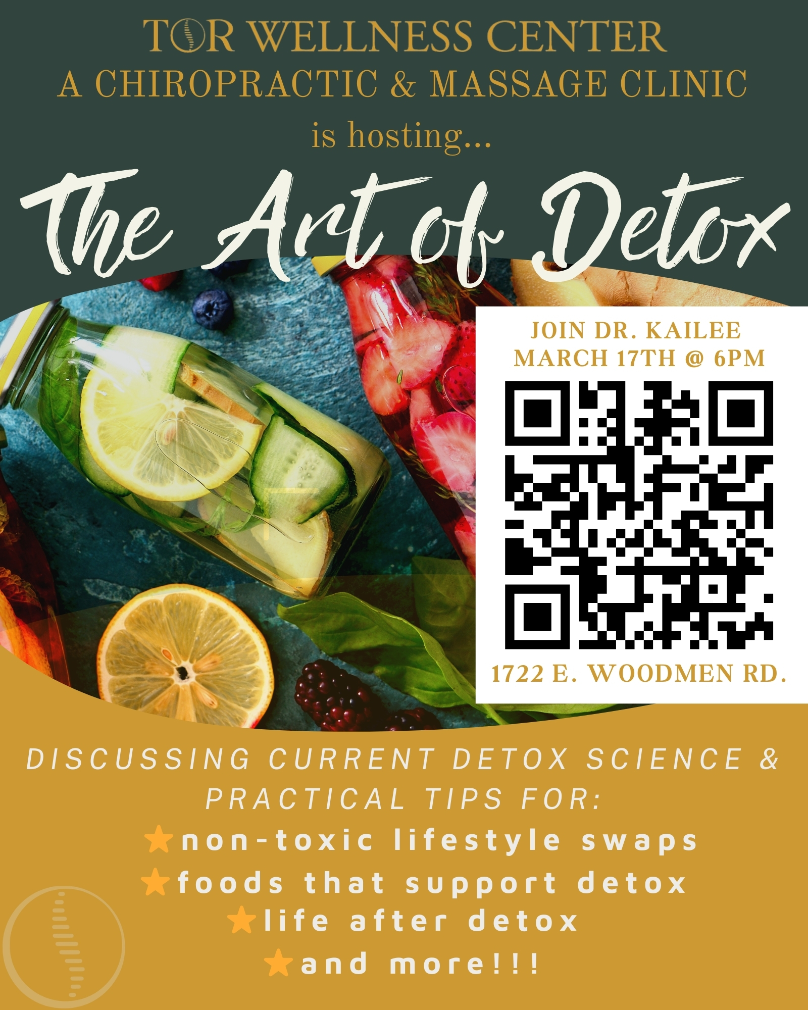 Public Detox Workshop Flyer